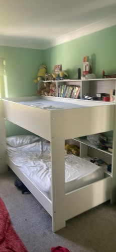 Bunk bed with - bed, storage