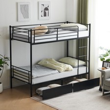 3Ft Twin Metal Bunk Bed Frame