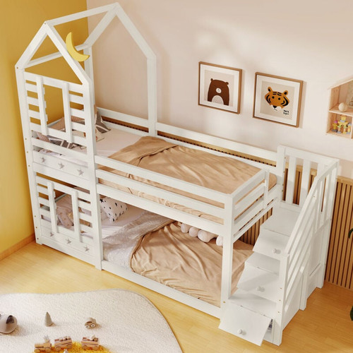 Bunk bed storage children - bunk,