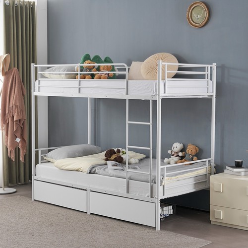 Twin over bunk bed - over, with