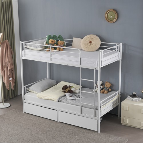 3ft twin metal bunk bed - twin, frame
