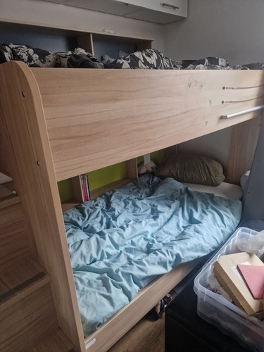 Bunk bed with - with, storage