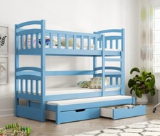 Bunk Bed with 3 Mattresses