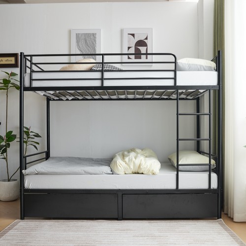 Twin bunk bed frame - twin, 3ft