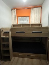 Bunk Bed with Storage, Stairs