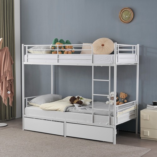 Twin over metal - over, bunk