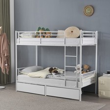 Twin Over Twin Bunk Bed with