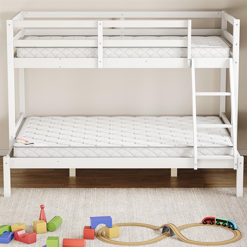 Modern solid pine kids bunk - modern,