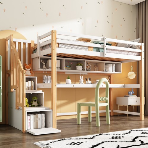 Bunk bed with - bunk,