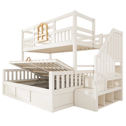 Wooden kids bunk - wooden,